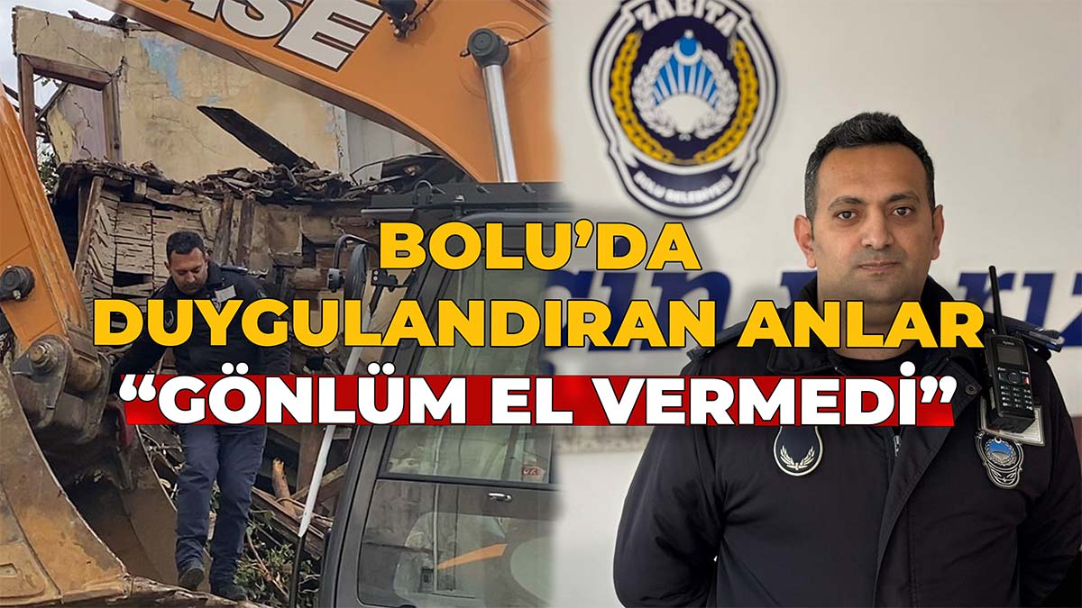Bolu’da Duygulandıran Anlar