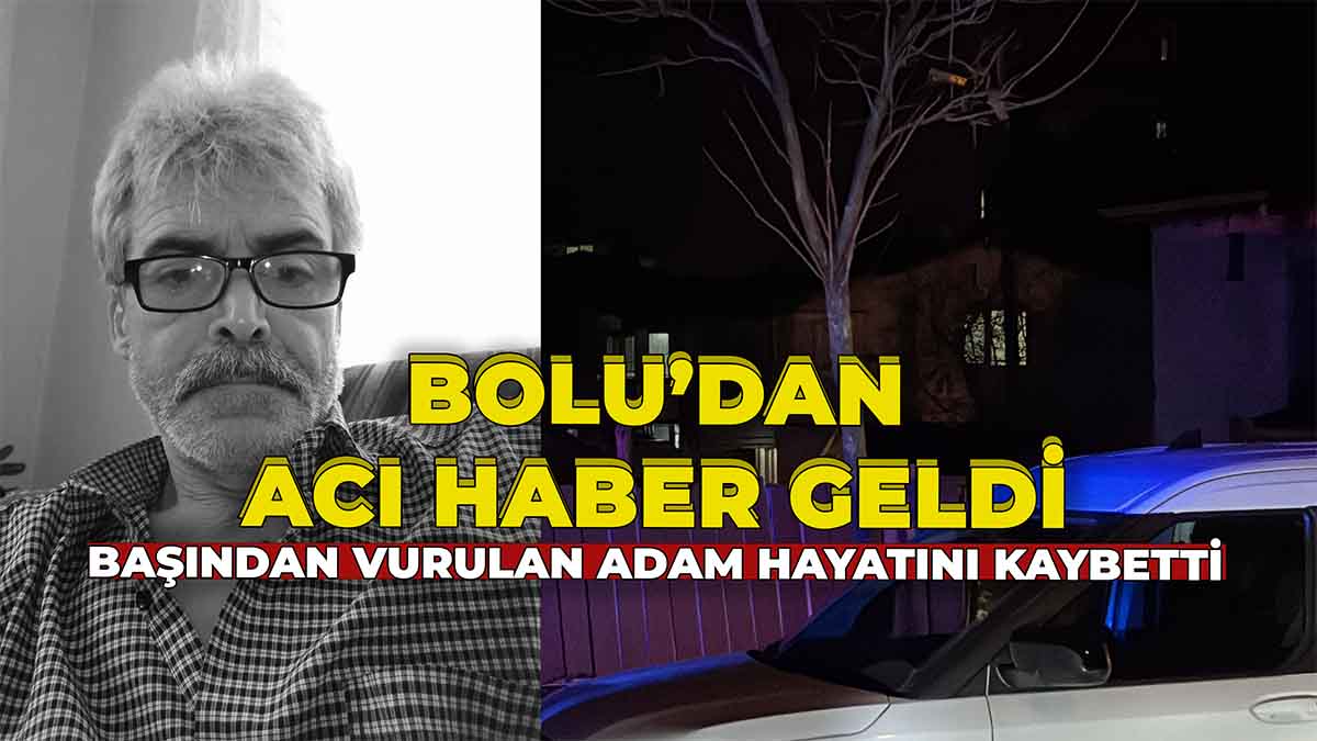 Bolu'da Tabanca Temizlerken Başından Vurulan Adam Hayatını Kaybetti