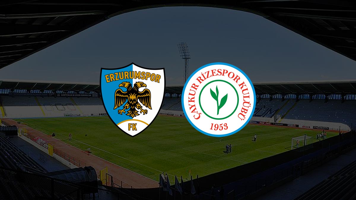 Erzurumspor FK ve Çaykur Rizespor Logoları