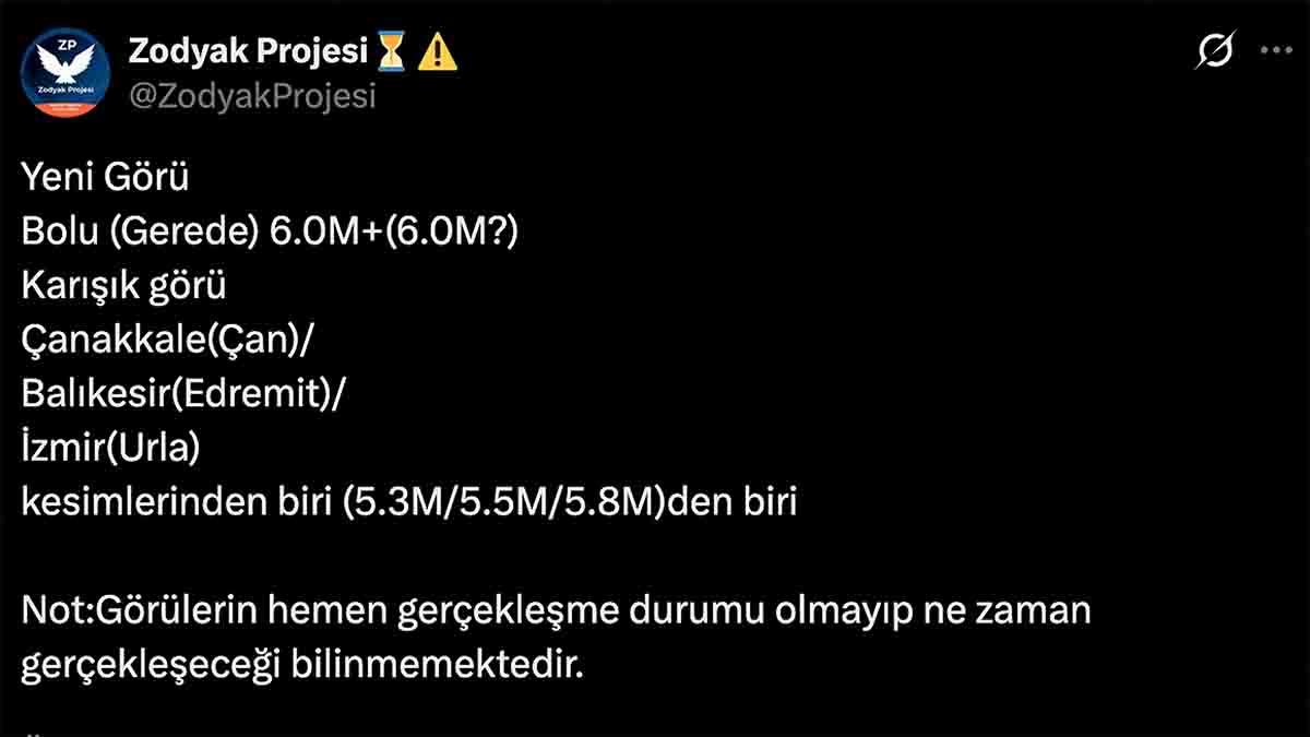 Gerede Mistik Deprem