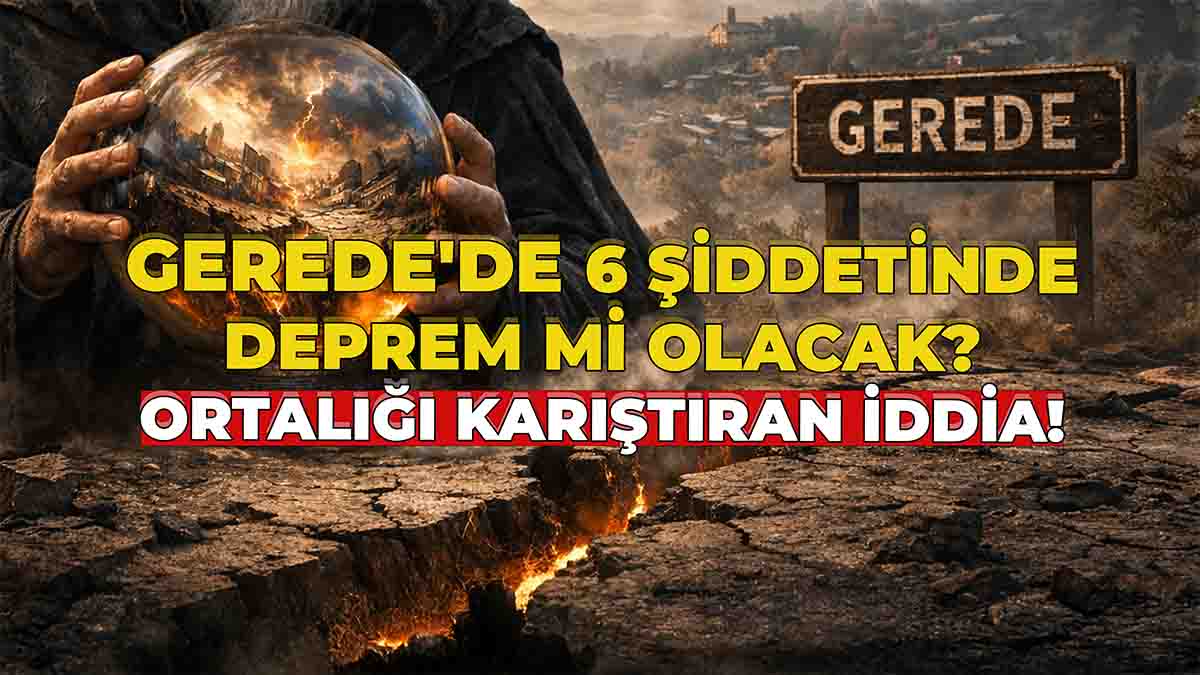 Gerede'de 6 Şiddetinde Deprem Mi Olacak