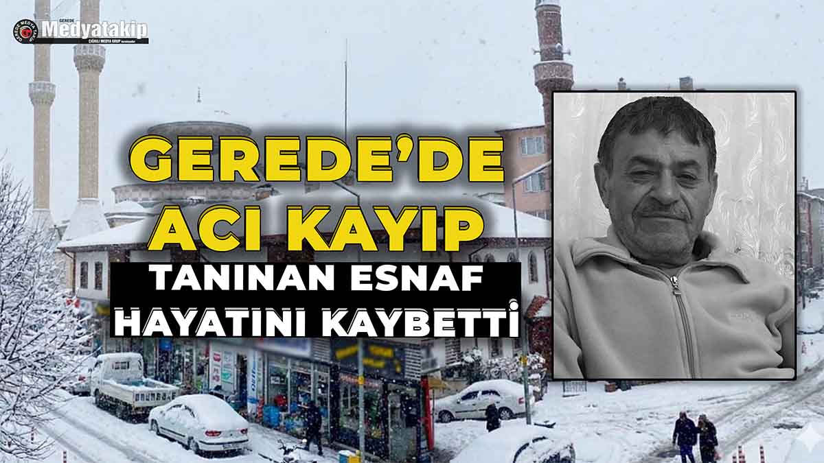 Gerede'de Acı Kayıp2