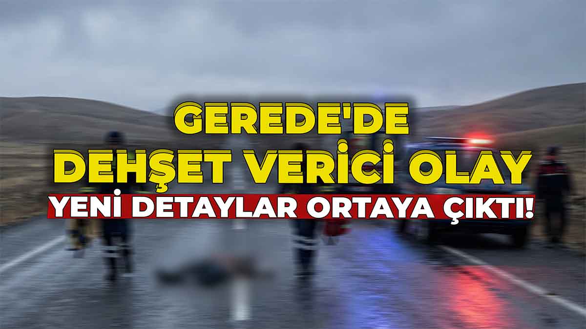 Gerede'de Dehşet Verici Olay