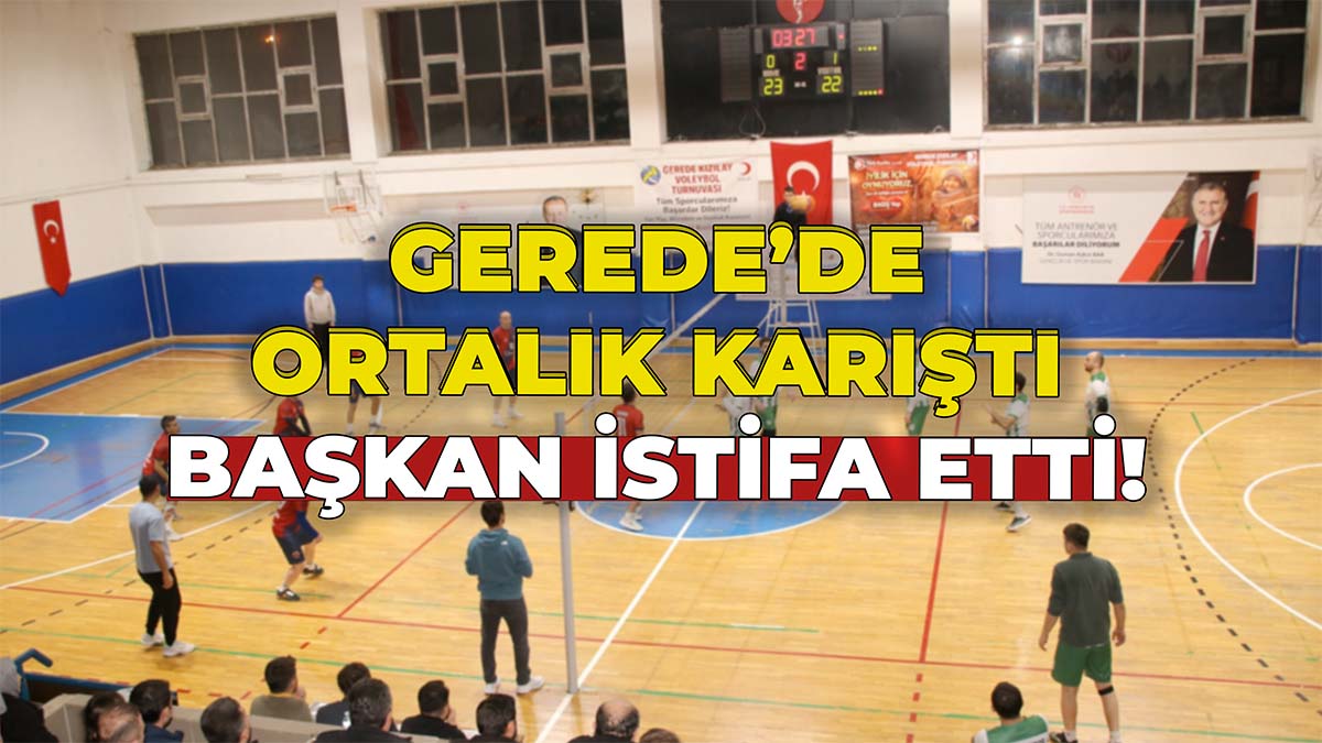 Gerede'de Ortalık Karıştı2