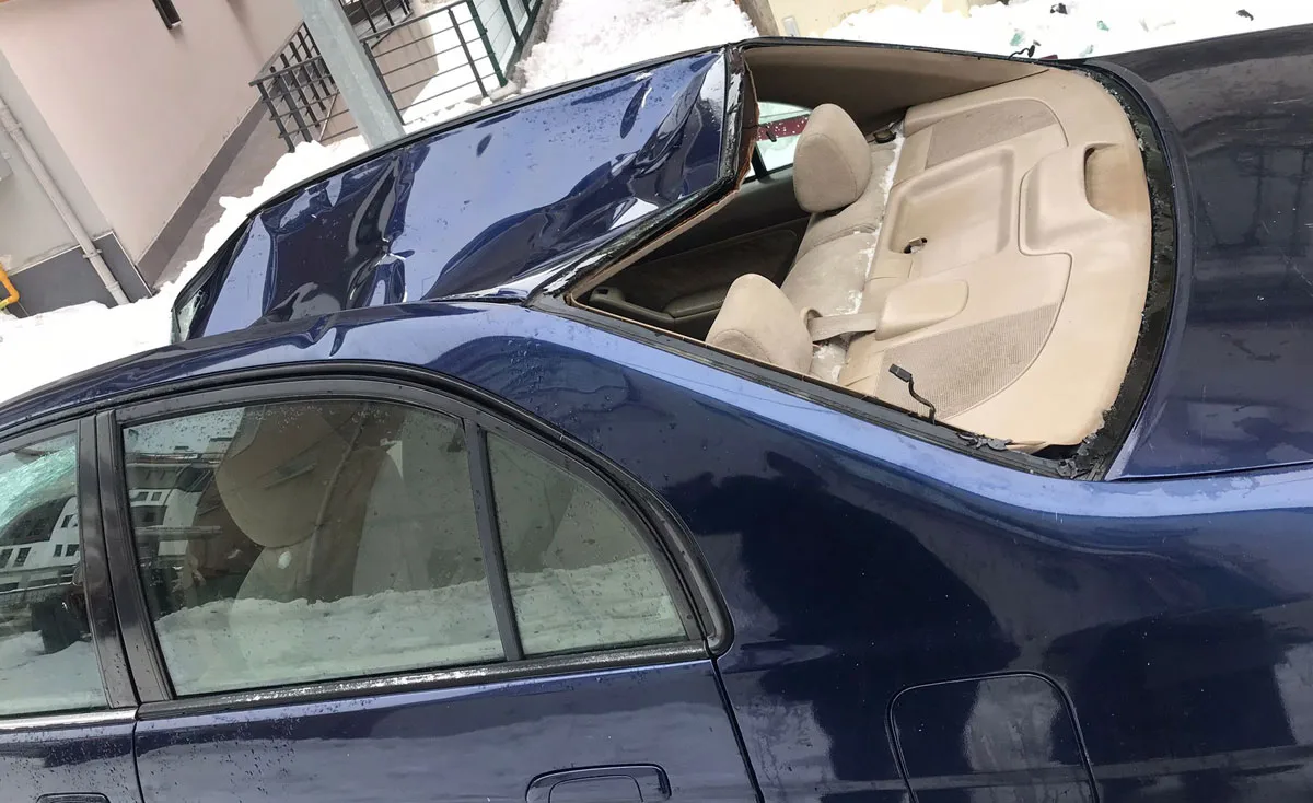 Gerede'de Şok Olay, Araç Pert Oldu, Mahallesi Ayağa Kalktı 3