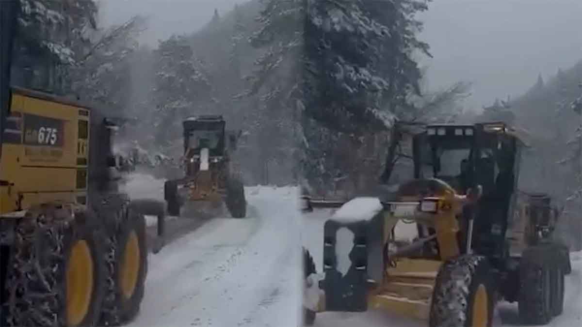 Mengen’de Kar Alarmı