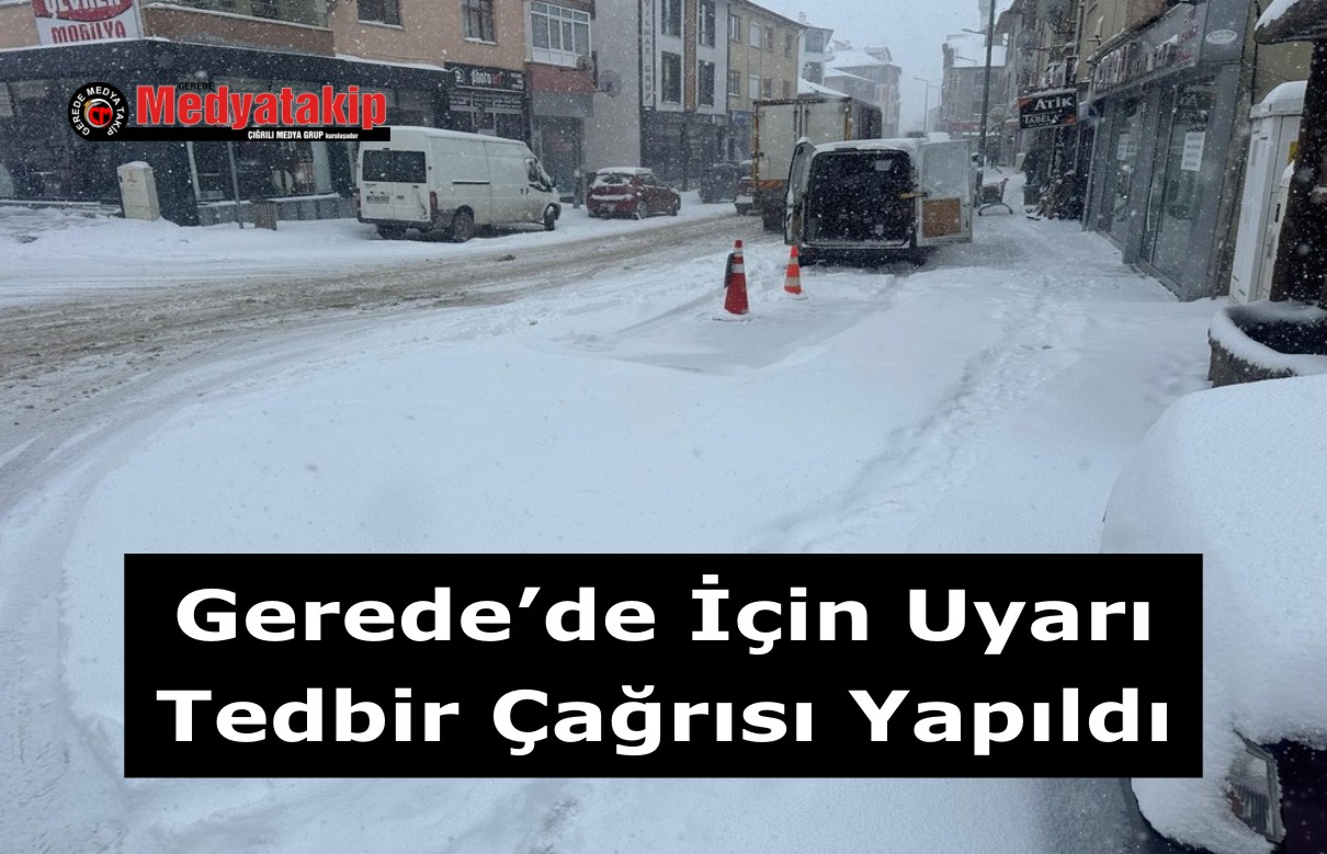gerede uyarı