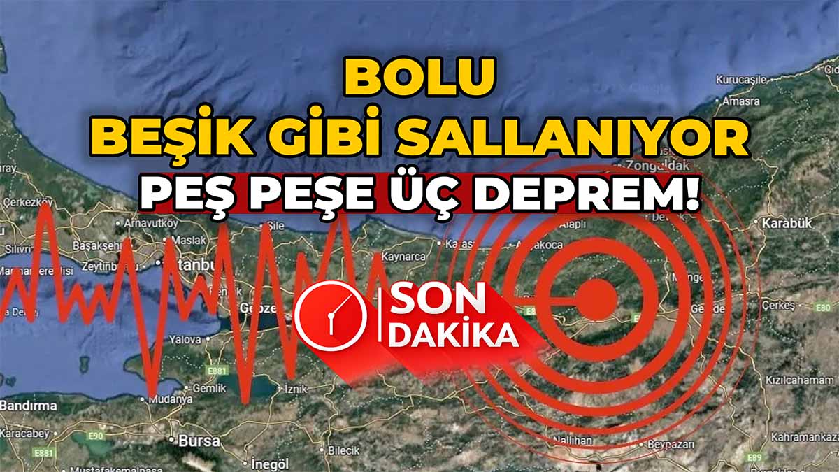 Bolu Beşik Gibi Sallanıyor