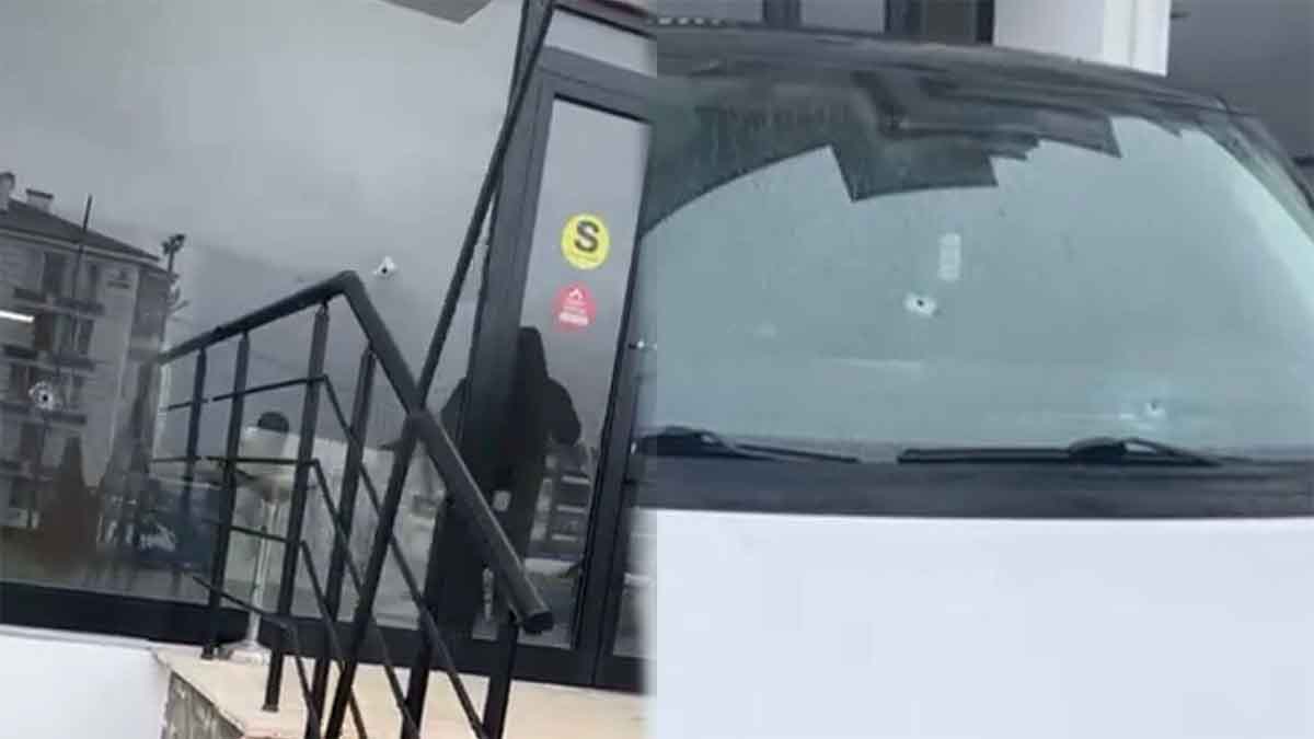 Bolu’da Emlak Ofisine Silahlı Saldırı