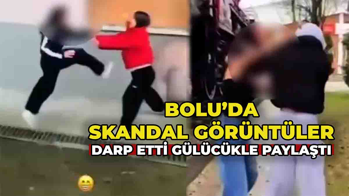 Bolu'da Skandal Görüntüler