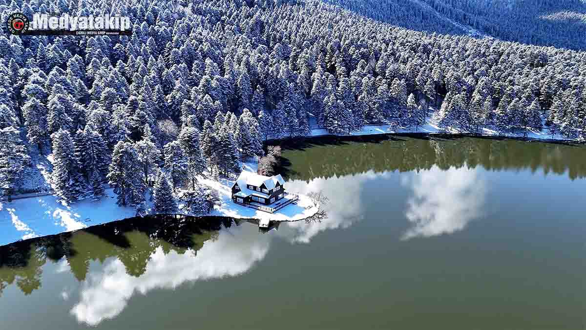 Bolu’dan Görenleri Hayran Bırakan Kareler Gölcük Tabiat Parkı