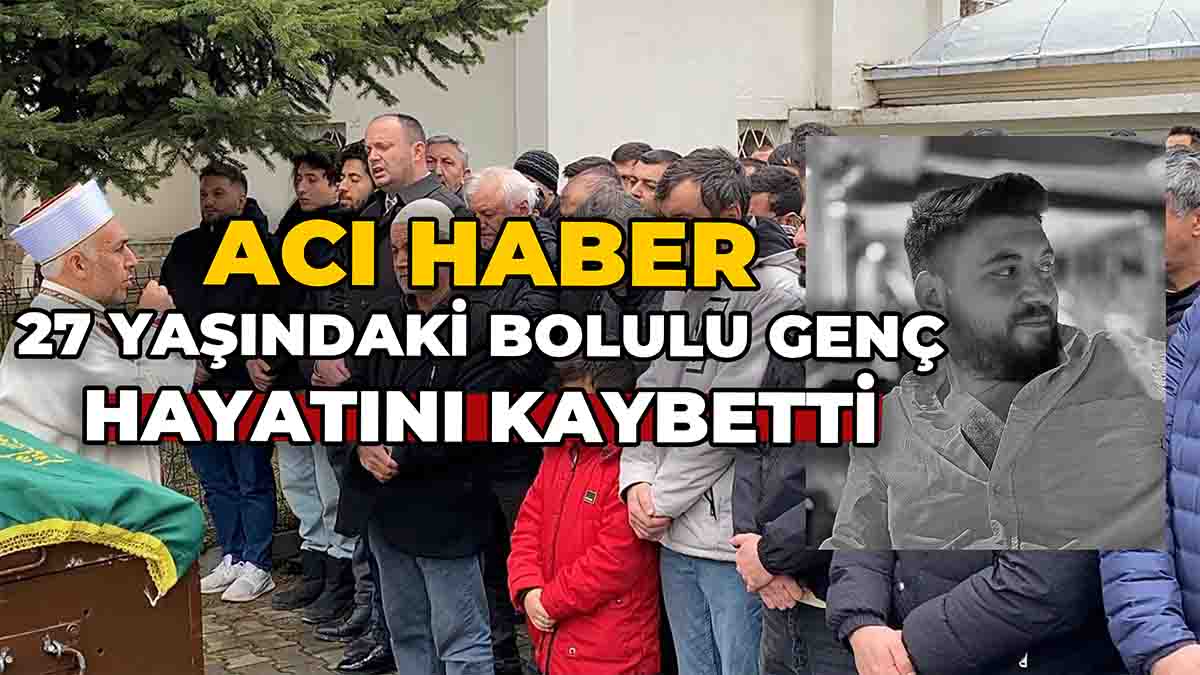 Bolulu Genç Motosiklet Kazasında Hayatını Kaybetti