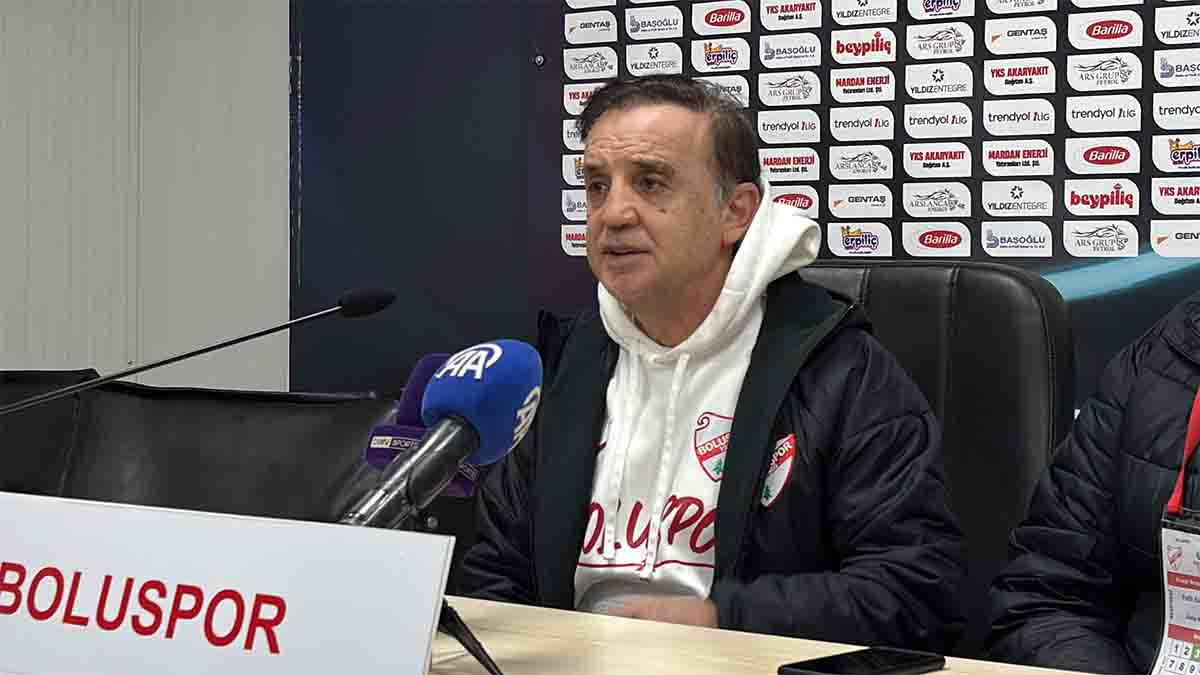 Boluspor Teknik Direktörü Suat Kaya