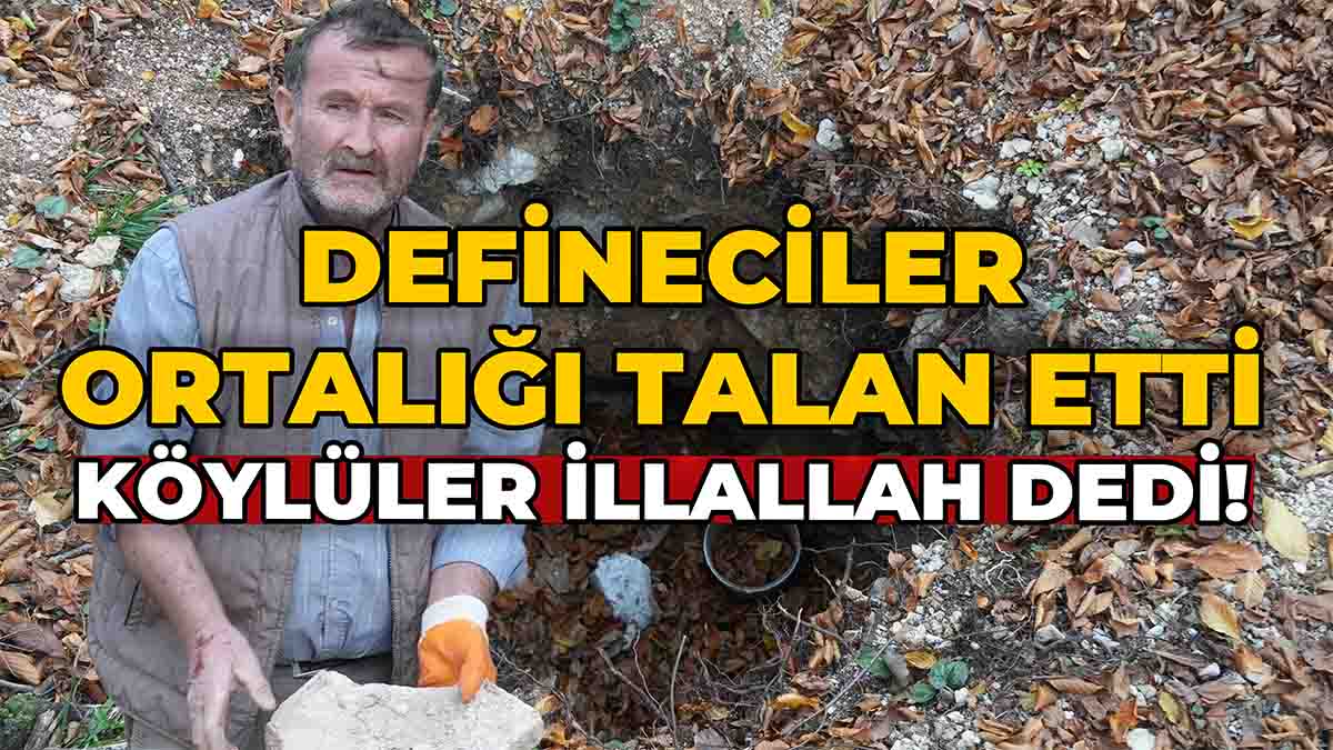 Defineciler Ortalığı Talan Etti