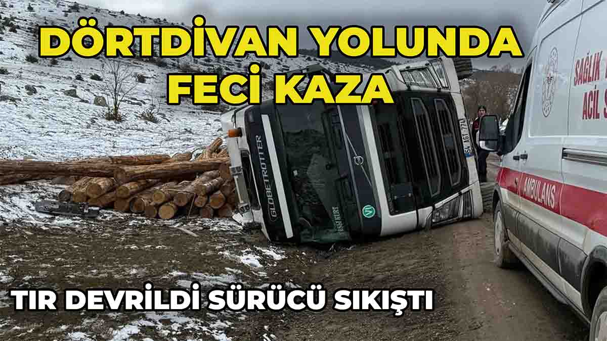 Dörtdivan Yolunda Feci Kaza2