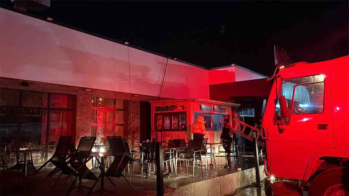 Gerede Bolu Yolunda Yangın