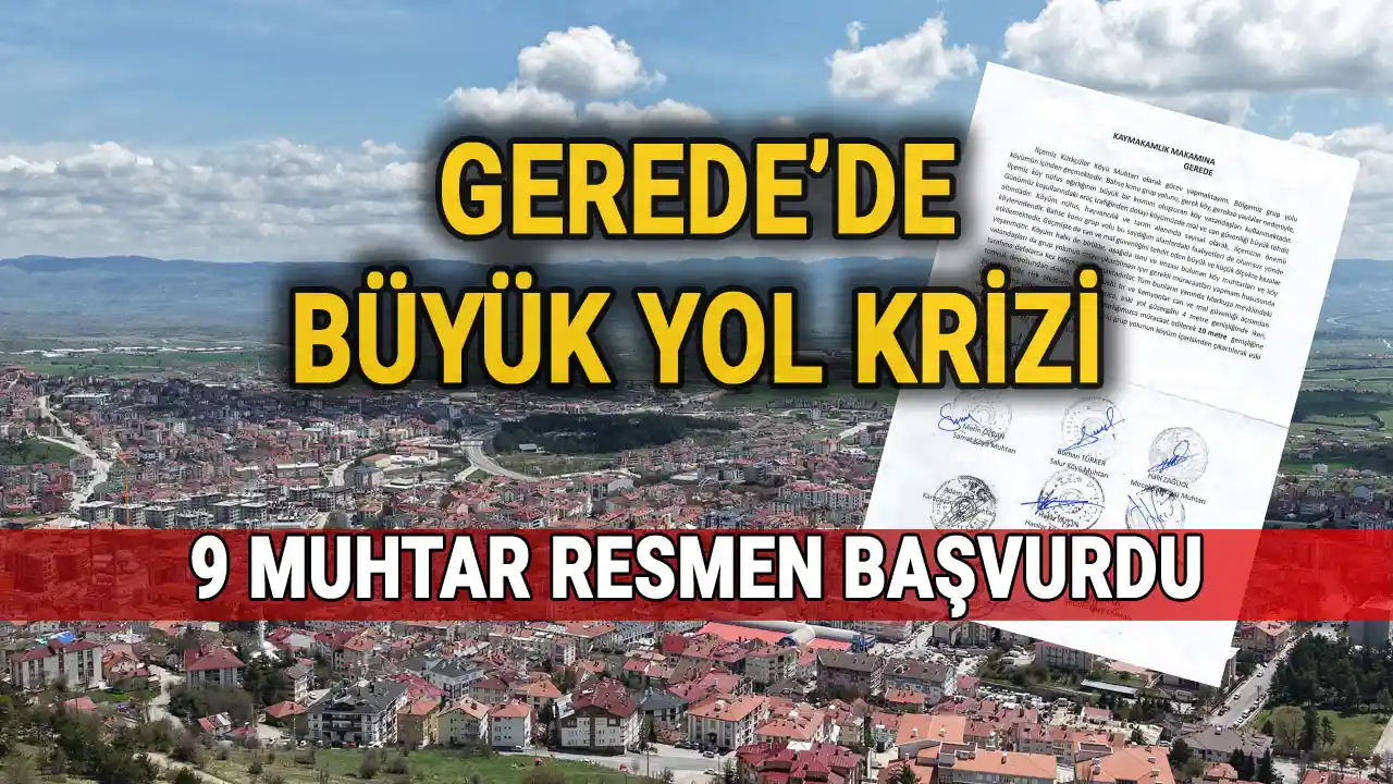 Geredede Buyuk Yol Krizi 9