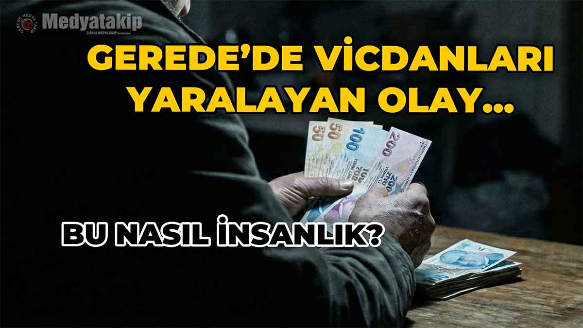 Gerede’de Vicdanları Yaralayan Olay