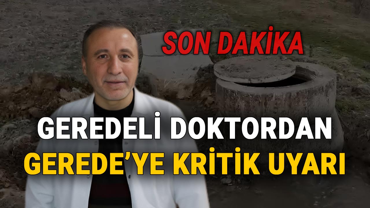 Geredeli Doktor Kasım Sezen'den Uyarı