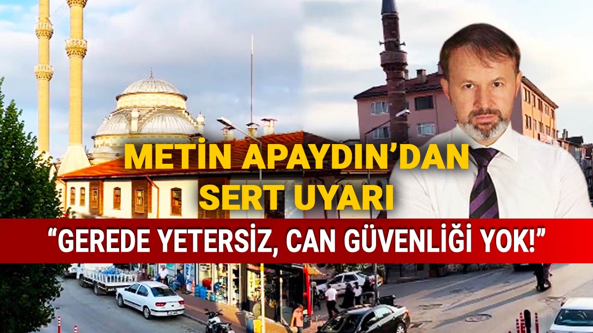 Metin Apaydın'dan Sert Uyarı, Gerede