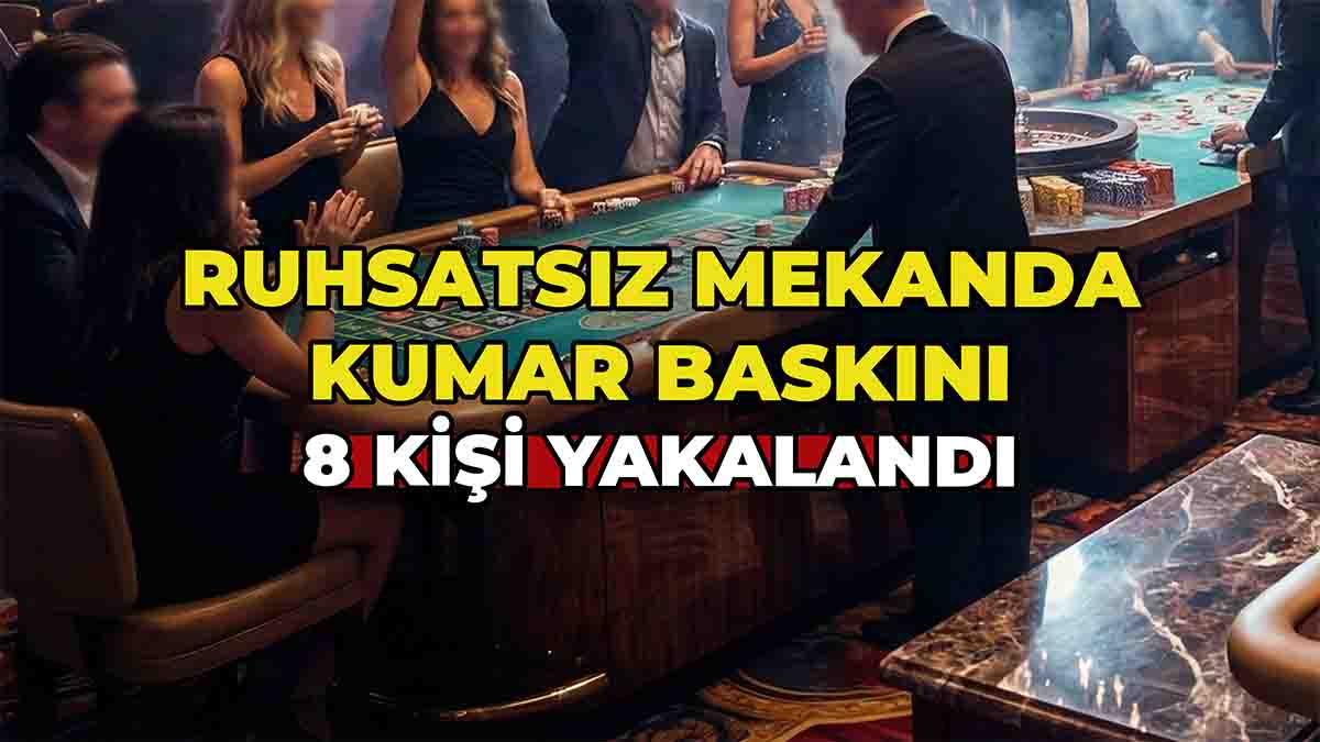 Ruhsatsız Mekanda Kumar Baskını