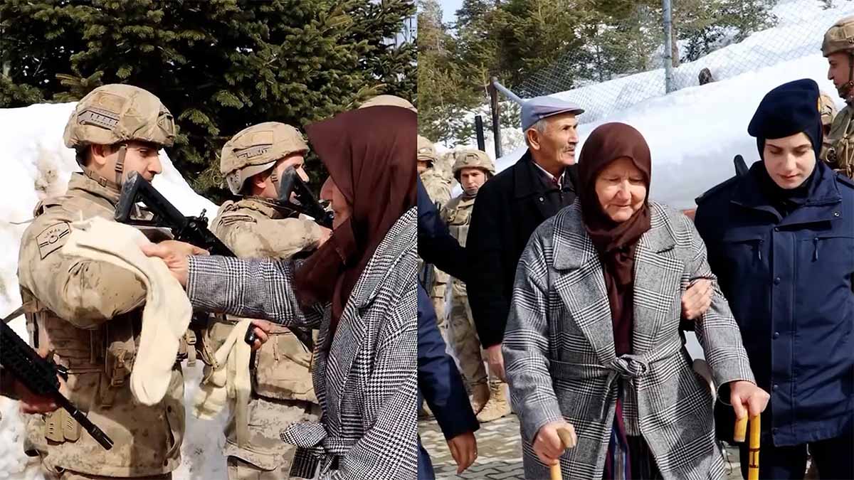 76 Yaşındaki Gülnaz Teyzeden Anlamlı Destek2