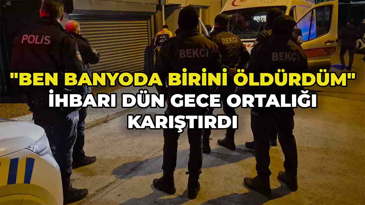 Ben Banyoda Birini Öldürdüm