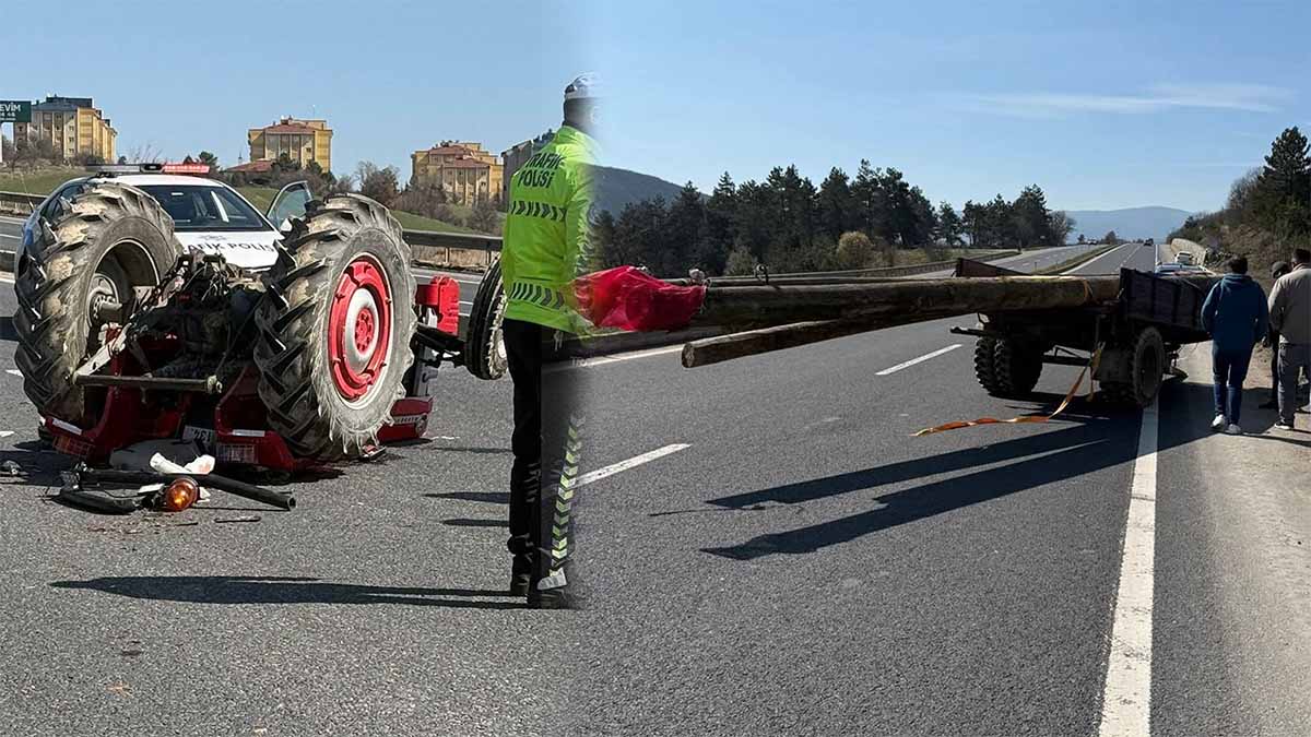 Bolu Traktör Kazası