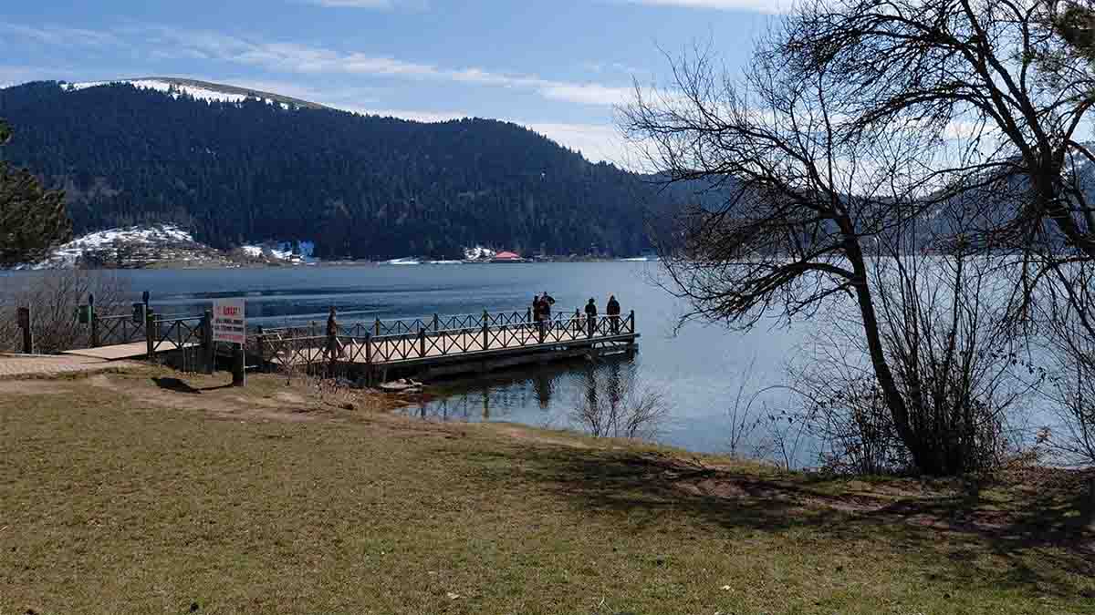 Bolu’da Bahar Kendini Gösterdi