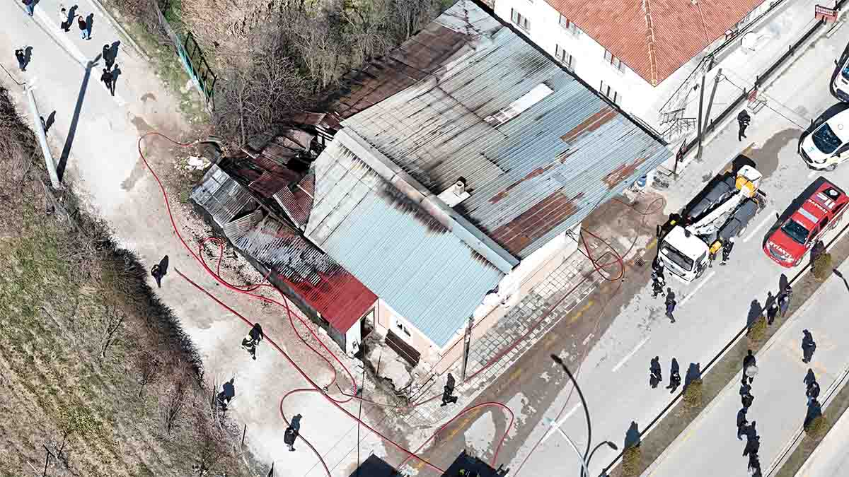 Bolu’da Korkutan Yangın2