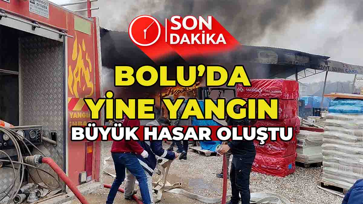 Bolu’da Yine Yangın