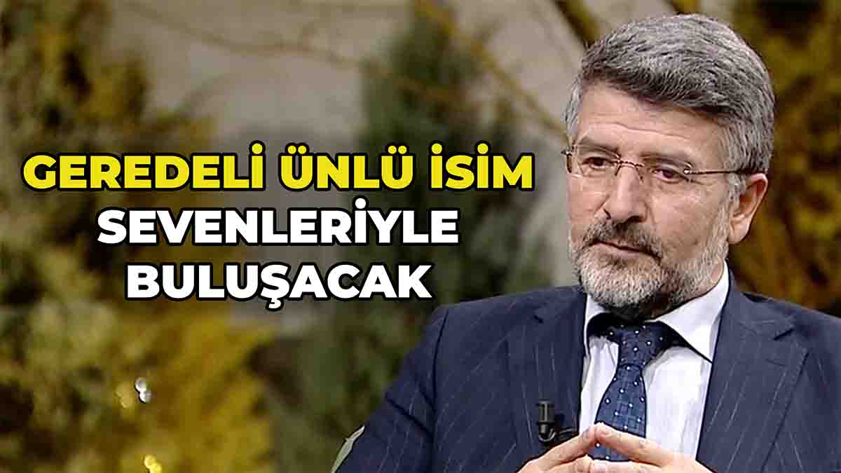 Geredeli Ünlü İsim Sevenleriyle Buluşacak2