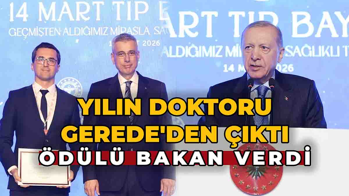 Yılın Doktoru Gerede'den Çıktı