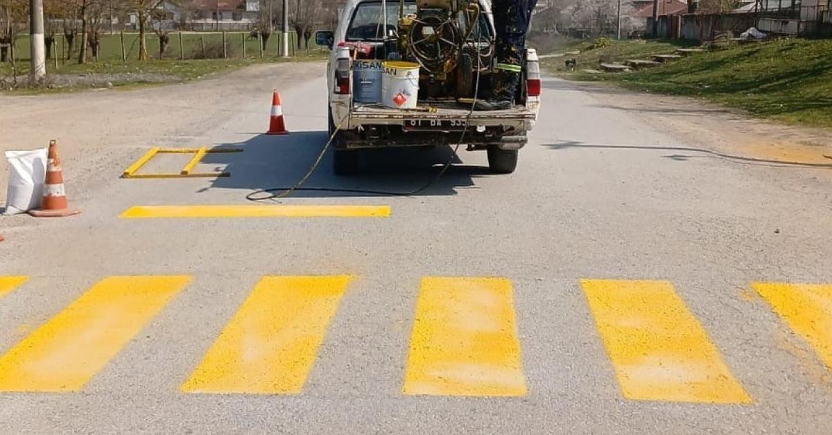 duzcede yaya gecitleri yenileniyor fDxkgct1.jpg