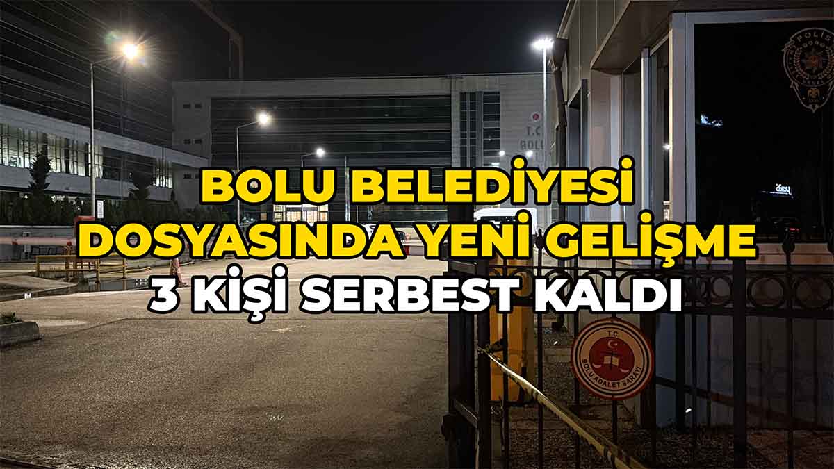 3 Kişi Serbest Kaldı