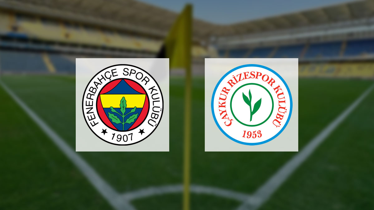 Fenerbaçe ve Çaykur Rizespor Logoları