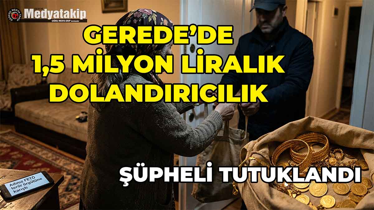 Gerede’de 1,5 Milyon Liralık Dolandırıcılık