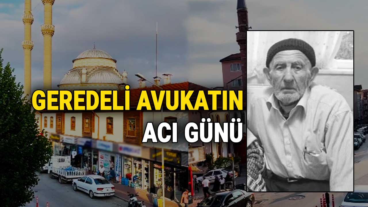 Geredeli Avukat Erol Üstündağ'ın babası Ziya Üstündağ vefat etti.