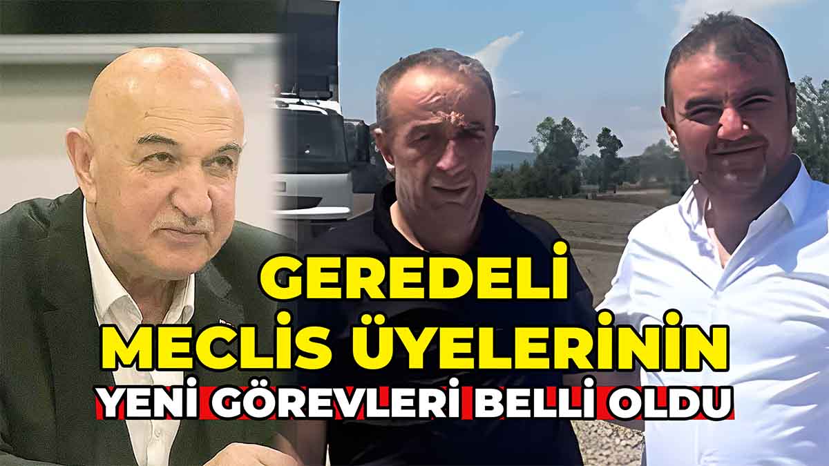 Geredeli Meclis Üyelerinin Yeni Görevleri Belli Oldu2