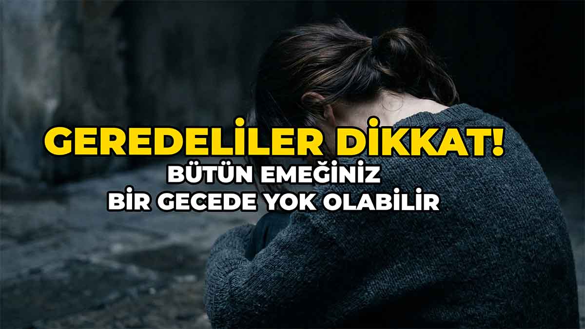 Geredeliler Dikkat! Zirai Don