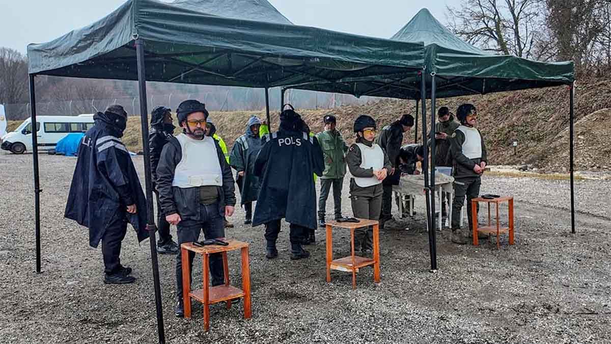 Ormancılar Atışta Yarıştı