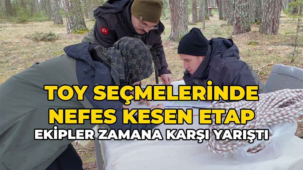 TOY Seçmelerinde Nefes Kesen Etap