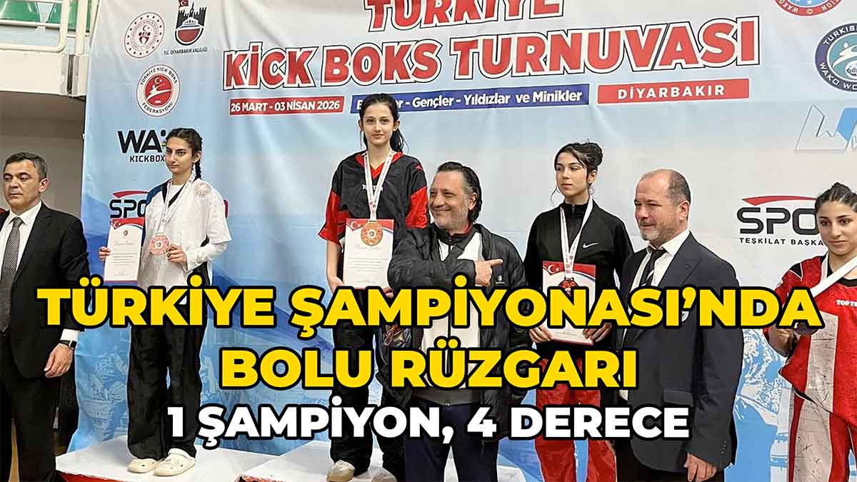 Türkiye Şampiyonası’nda Bolu Rüzgarı