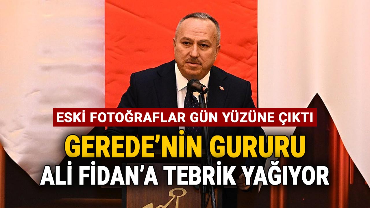Ali Fidan'a Tebrik Yağıyor: Eski Fotoğraflar Gün Yüzüne Çıktı