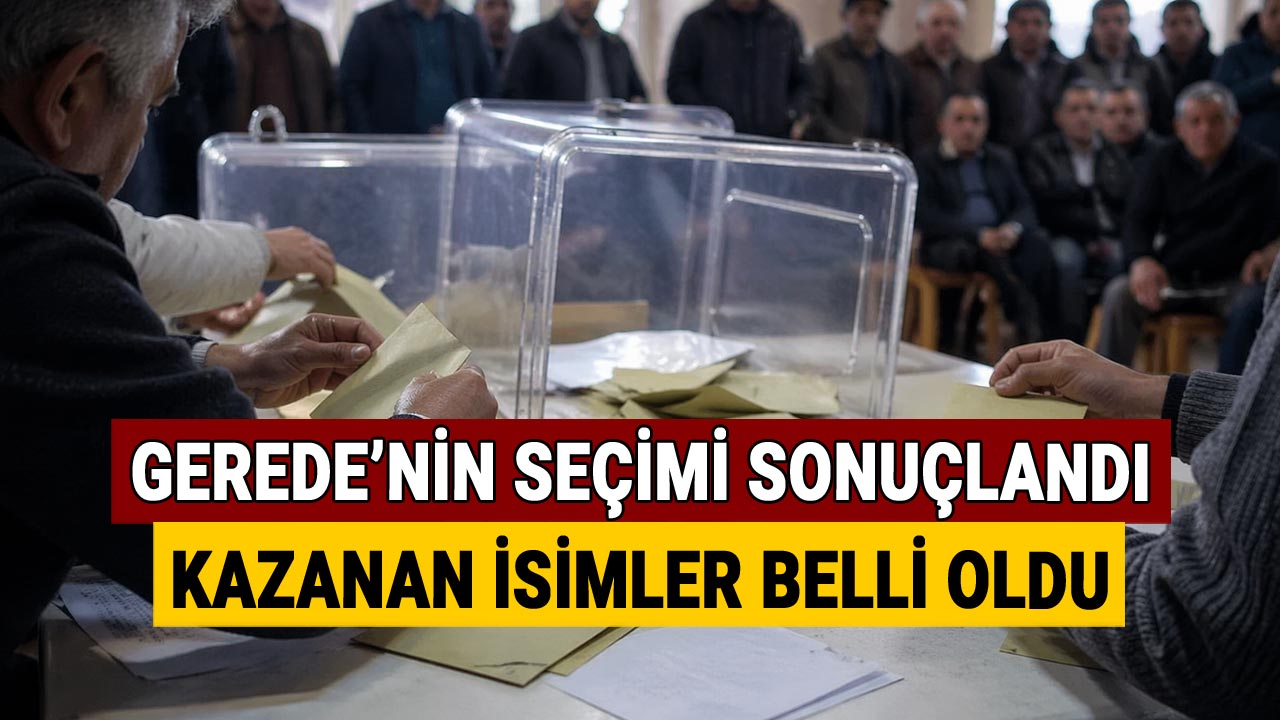 gerede tarım kredi kooperatifi seçim sonuçları