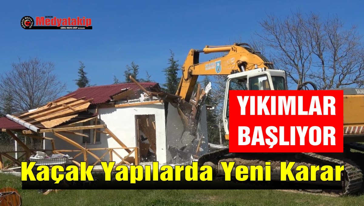 kaçak yapı yıkım