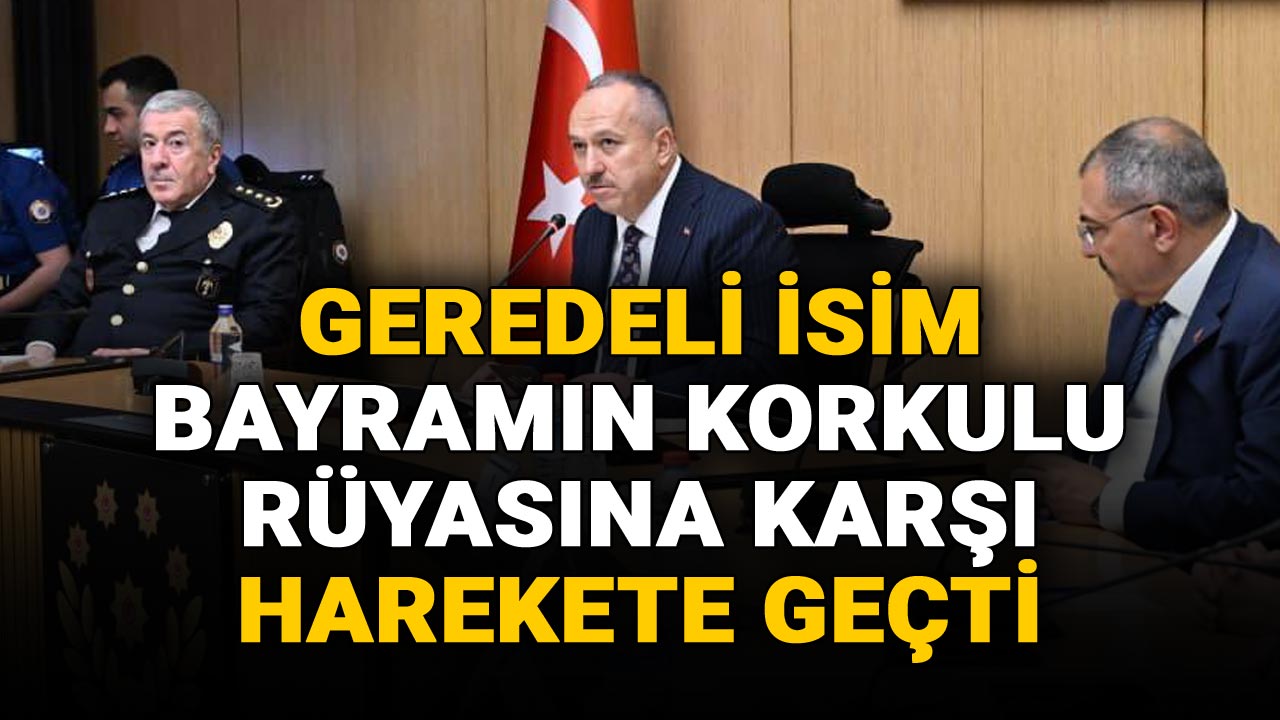 Ali Fidan, bayram toplantısı