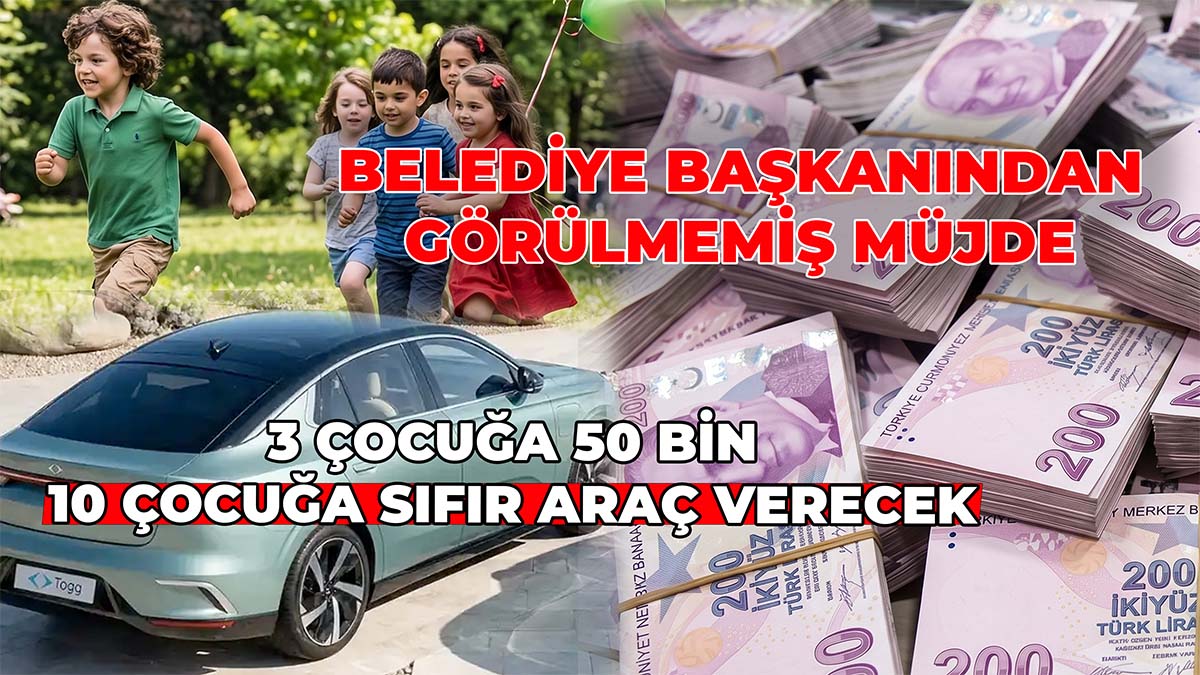 Belediye Başkanından Büyük Müjde