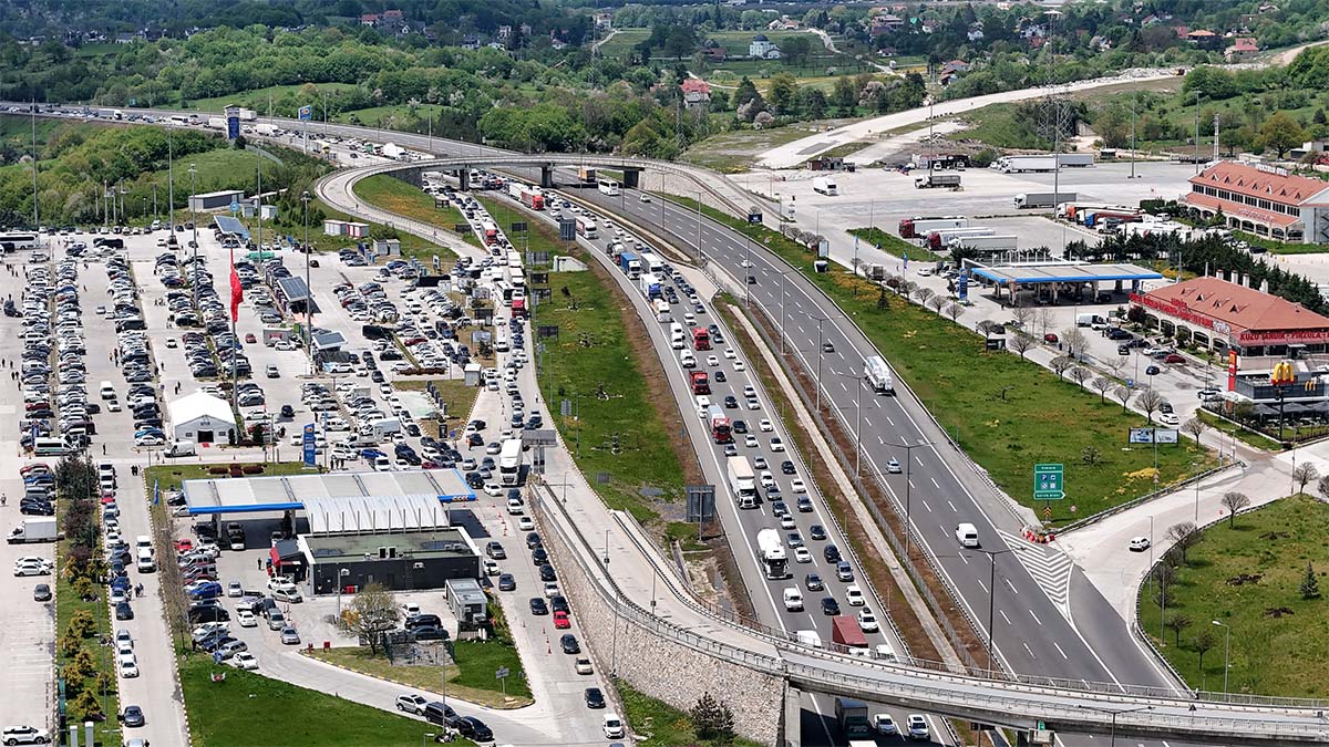 Bolu’da Bayram Trafiği3