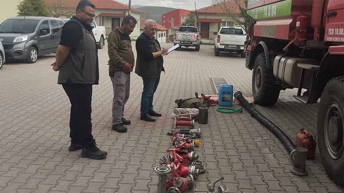 Bolu’da Orman Yangınlarına Karşı 7:24 Hazırlık Yapılıyor